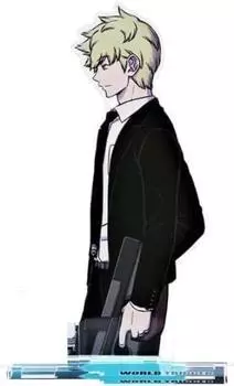 World Trigger Acrylic Stand Inukai Famous Scene Diorama Figure 2023 Birthday Limited Goods