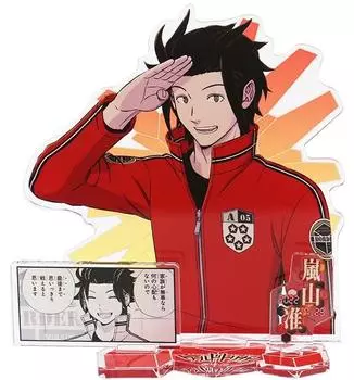 World Trigger Arashiyama Famous Scene Diorama Figure Acrylic Stand 2022 Birthday Limited Goods