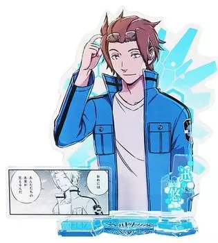 World Trigger Юичи Джин Знаменитая сцена Диорама Фигурка Акриловая подставка 2022 День рождения Ограниченный товар