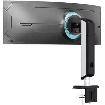 WORLDLIFT Monitor Fits Inch 18kg Weight Stepless Height Single VESA Compatible Arm/Stand, 17-49 Monitors, Capacity, Adjustment, Clamp-Type,