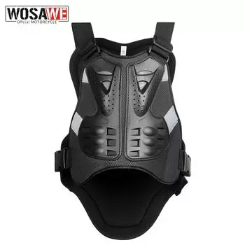 WOSAWE мотоциклетная броня, защита спины для взрослых и мужчин, защита позвоночника, груди, MTB, мотокросс, гоночный защитный жилет для тела, куртка