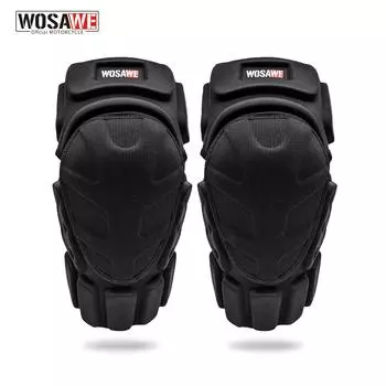 WOSAWE мотоциклетные налокотники для катания на коньках, лыжные защитные щитки, защита для локтей, поддержка one size чёрный