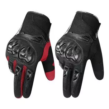 Wosawe Мотоциклетные перчатки Мото защитные перчатки Сенсорный экран Перчатки для мотокросса Мотоциклетные перчатки Four Seasons