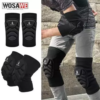 WOSAWE наколенник защита колена мотоцикла гоночная защита защитное снаряжение спортивные налокотники защищают L