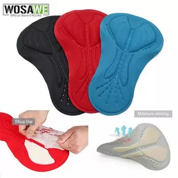 WOSAWE толстые велосипедные штаны с гелевой подкладкой, мягкие велосипедные шорты, подушка, защита от пота