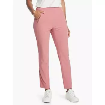 Woven Elastic Thin Lapel Vest Sleeveless Shirt Fashion Plus Size Women s Base Clothing High Waist Pencil Pants Casual Pants Water Red Cropped Pants 4