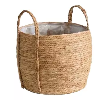 Woven Plant Pot Lightweight And Safe Plant Basket For Indoor Planting And Storage Wicker Plant Pot