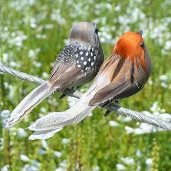 WOW My Garden пенопластовая фигурка птицы для газона, украшение для фото, реквизит для двора, сада, ремесла, декор с зажимом