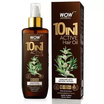 Wow Skin Science Активное масло для волос 10 в 1, 200 мл