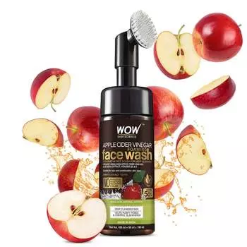 WOW Skin Science Пенка для умывания с яблочным уксусом, 200 мл