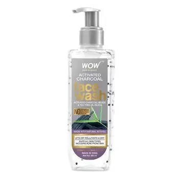 Wow Skin Science Средство для умывания с активированным углем, 200 мл