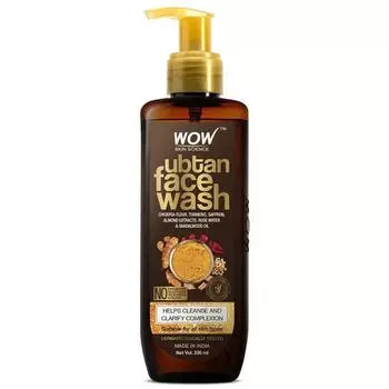 Wow Skin Science Ubtan Гель для умывания против загара и очищения лица 200мл