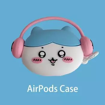 Wow Xiaoba Earphone Soft Case AirPods Pro2 Generation Applicable Apple AirPods Neutral/2/3/4 Generation Bluetooth Earbuds Case Cartoon Protective Case AirPods Pro/Pro2 Neutral Music small eight + ring