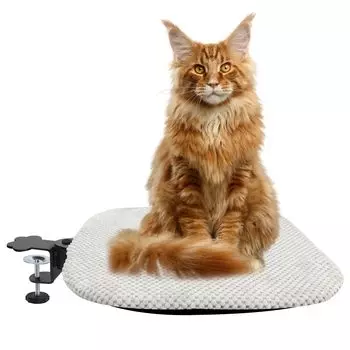 Wowtron Desktop Cat Desk Nest Cat Cute Style Cat Machine Washable Cat Shell for Indoor Tabletop Cat Nest for Gray Edge Clip Bed, Nest, Desktop, Bed, серый