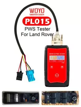 WOYO PL015 Для Land Rover Диагностический Тестер Переключателя Управления Стеклоподъемником, Для Range Rover Инструмент для Проверки Автомобильного Стеклоподъемника
