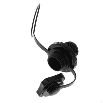 воздушный клапан винта 22мм для надувной лодки рыболовного плота каяка надувной лодки, черный