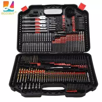 WOZOBUY Метрическая дрель и отвертка Multi-Bit Набор из 246 предметов