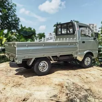WPL D12 1/10 RC Car Simulation Drift Truck 260 Motor RC Car Toy для детей Малыш серебряный