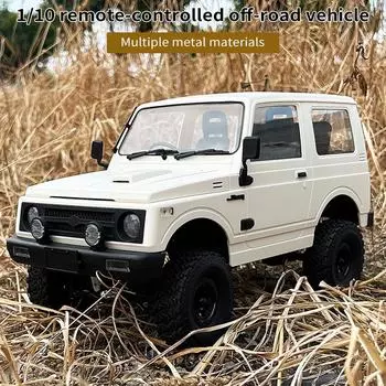 WPL грузовик с дистанционным управлением 1/10, внедорожный автомобиль с дистанционным управлением, 4WD, 2,4 ГГц, альпинистский автомобиль, полная шкала для 2 battery