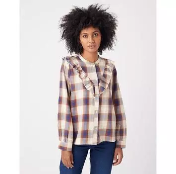 Wrangler Western Frill рубашка с длинным рукавом S