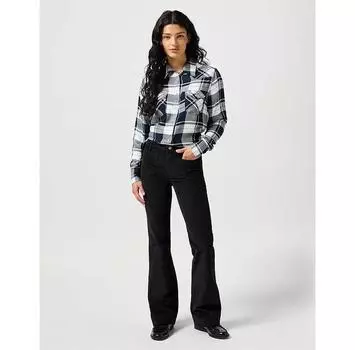 Wrangler Western рубашка с длинным рукавом S