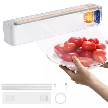 Wrap Electric Wrap Nuovoware Wrap Film Rewind Instant Tabletop Wall Подходит для ширины до Легко для Хорошо изготовлен из Совместимо с коммерческими