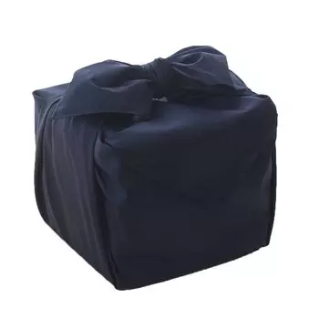 wrapping cloth 70cm Polyester Plain Navy Made in Japan [Oshare Kobo] Water-repellent