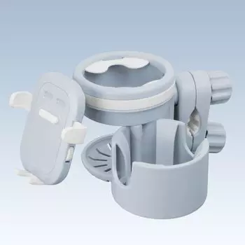 вращается tecopeco Baby Card Link держатель коляска держатель для стакана аксессуары смартфон детские аксессуары смартфон хранение для 2 бутылочек для питья 360