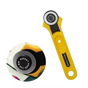 вращающийся резак - резак для ткани резак для ткани перфорация вращающийся вращающийся резак для шитья круглое лезвие вращающийся долговечность швейные инструменты Wanta