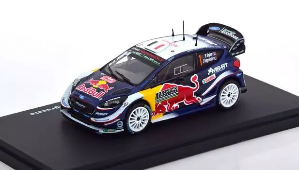 WRC Ford Fiesta 2018 Monte Carlo Rally Fiesta Mini Car 1/43 #1 Ogier/Ingrassia [предмет]