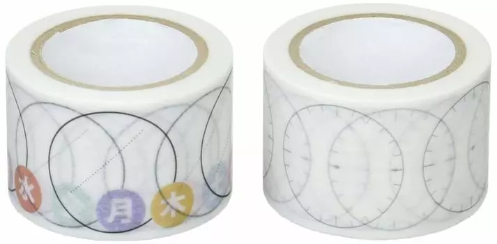 WRC Маскирующая лента Schedule 30 мм 2P Дата Часы &