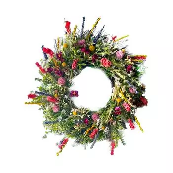 Wreath Summer Party Celebration Decoration 35cm Festival and for Spring