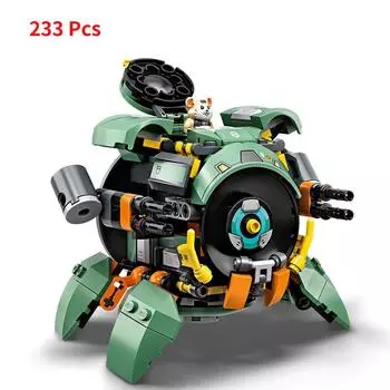 Wrecking Ball Building Blocks Kit Steam Game Mouse Characters Forms Robot Bricks Toys for Boys and Girls Gift