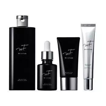 WrinkFade Link Fade Lucky Bag 4 Piece Set Lotion Emulsion Serum Foundation Medicated Wrinkle Care Concentrate Serum Medicated Wrinkle Care Moisture