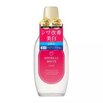 wrinkle white Medicated Wrinkle White Lotion Quasi-drug [Anti-spots, age wrinkles] Contains niacinamide and dipotassium glycyrrhizinate Cost-effective