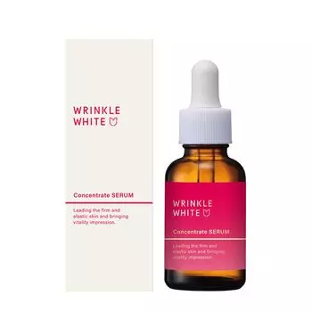 Wrinkle White NA15 Shiratama Glutathione C Serum 33 мл Сделано в Японии Ниацинамид Высокая концентрация Витамин C Ретинол (Содержит экзосому)