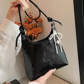 Мятая квадратная сумка для женщин, летняя корейская версия, модная универсальная сумка через плечо, модная женская сумка через плечо