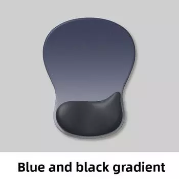 Wrist Guard Mouse Pad Silicone Wrist Pad Gradual Change Simple Thickened Non-slip Ergonomic Computer Mouse Pad
