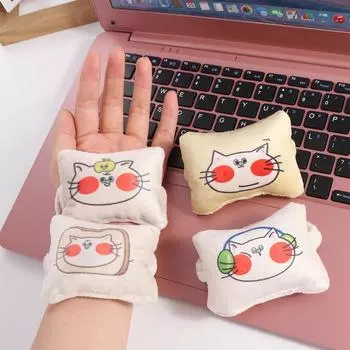 Wrist Pad Mouse Wrist Pillow Wristband Wrist Support Mouse Pad Wrist Rest Pad Office Worker fruit cat