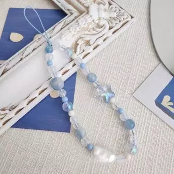 Wrist Strap Y2K Phone Chain Hanging Keychain Phone Strap Cellphone Lanyard Phone Charm Style 5