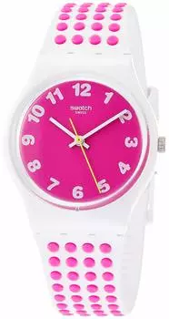 Wristwatch Gent PINKDOTS GW190 Genuine Imported Product [Swatch] (Pink Dots)