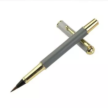 Writing Artist Metal Chinese Brushes Calligraphy Pen Brushes Penmanship Brushes Painting Pens