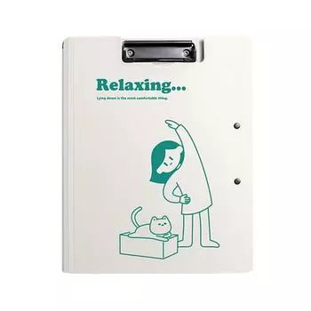 Writing Pad A4 Board Clip Folder Waterproof A4 File Organizer File Clipboard School Office B