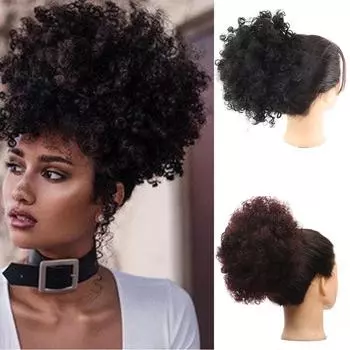 WTB Синтетический парик Контракт Взрывная голова Пушистые короткие вьющиеся волосы Химическое волокно Высокотемпературный шелковый парик Контракт