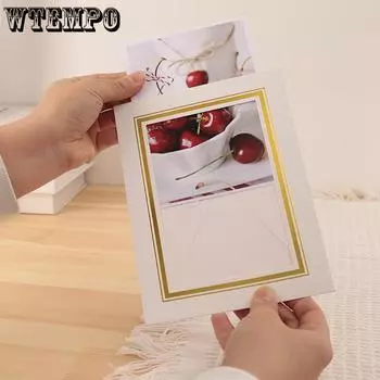 WTEMPO 10 шт 10.2*15.2 см бумажные фоторамки картонные фоторамки бумажные рамки DIY поделки День святого Валентина свадьба вечеринка домашний декор 10pcs