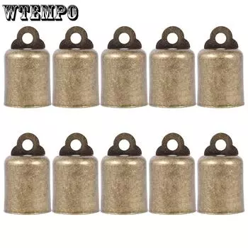 WTEMPO 10 шт. ретро металлические фестивали декоративные подвесные колокольчики коровы лошади овцы пасущиеся колокольчики утолщенные крупный рогатый скот овцы животные используют колокольчики 3cm*10pcs бронзовый