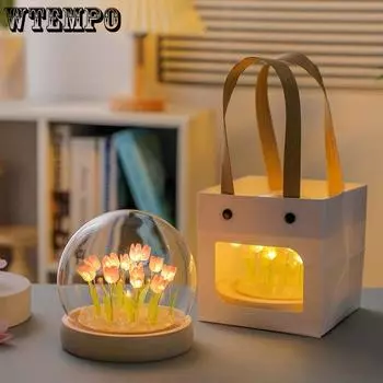 WTEMPO 12 шт 10*10*10 см прозрачные сумки для хранения витрин квадратные сумки из крафт-бумаги креативные подарочные пакеты для фестивалей 12pcs*10*10*10cm хаки