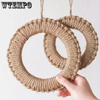 WTEMPO 1 шт. ручной работы против ожогов изоляционный коврик для столовых приборов термостойкий коврик для горшка бытовой подвесной посуда ручной работы Pat 1pc*8*14cm хаки