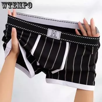WTEMPO 1PC Boxers Men s Panties Cotton Men s Underpants Comfortable Man Underwear M
