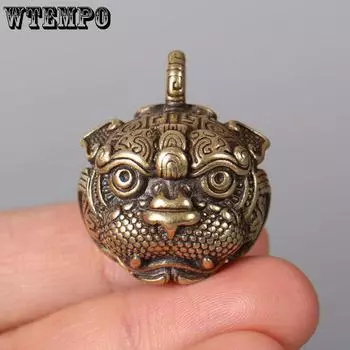 WTEMPO 2 шт. 2 стиля ретро металлические узорчатые колокольчики брелок сумки подвески домашний магазин офис фестивали креативные декоративные колокольчики 2pcs